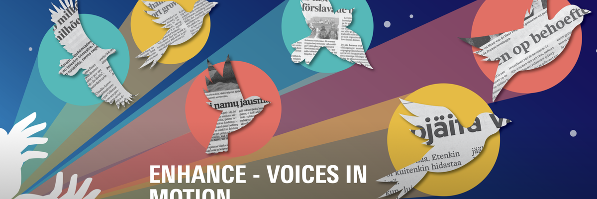 Kom naar het ENHANCE: Voices in Motion festival | 9–10 juni 2026, Universiteit Twente